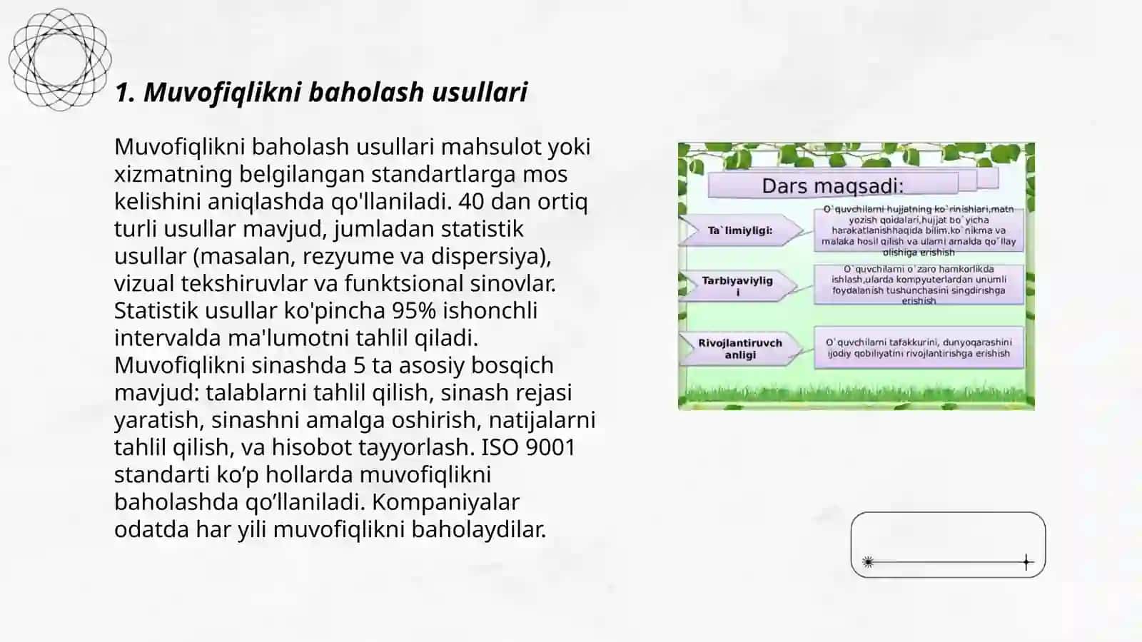 Muvofiqlikni baholashga doir ishlarni moliyalashtirish 3