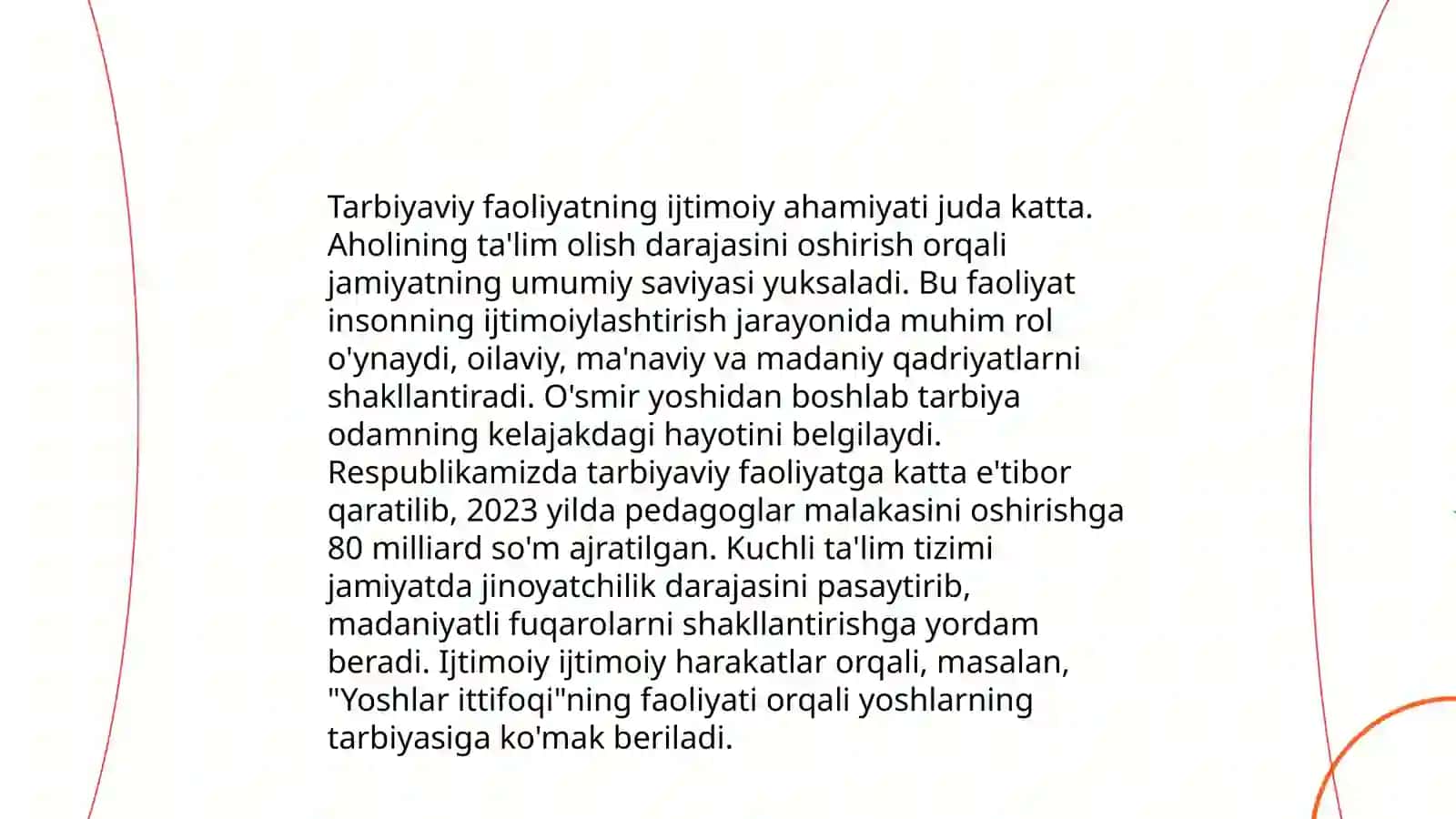 Tarbiyaviy faoliyat ijtimoiy tarixiy jarayon sifatida 3