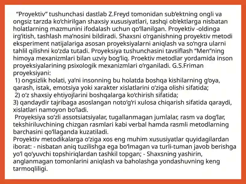 Proektiv Metodikalar 3