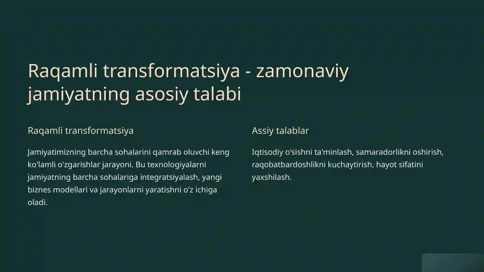 Zamonaviy axborot kommunikatsiya texnologiyalarining rivojlanish tendensiyalari va asosiy yo'nalishlari 3