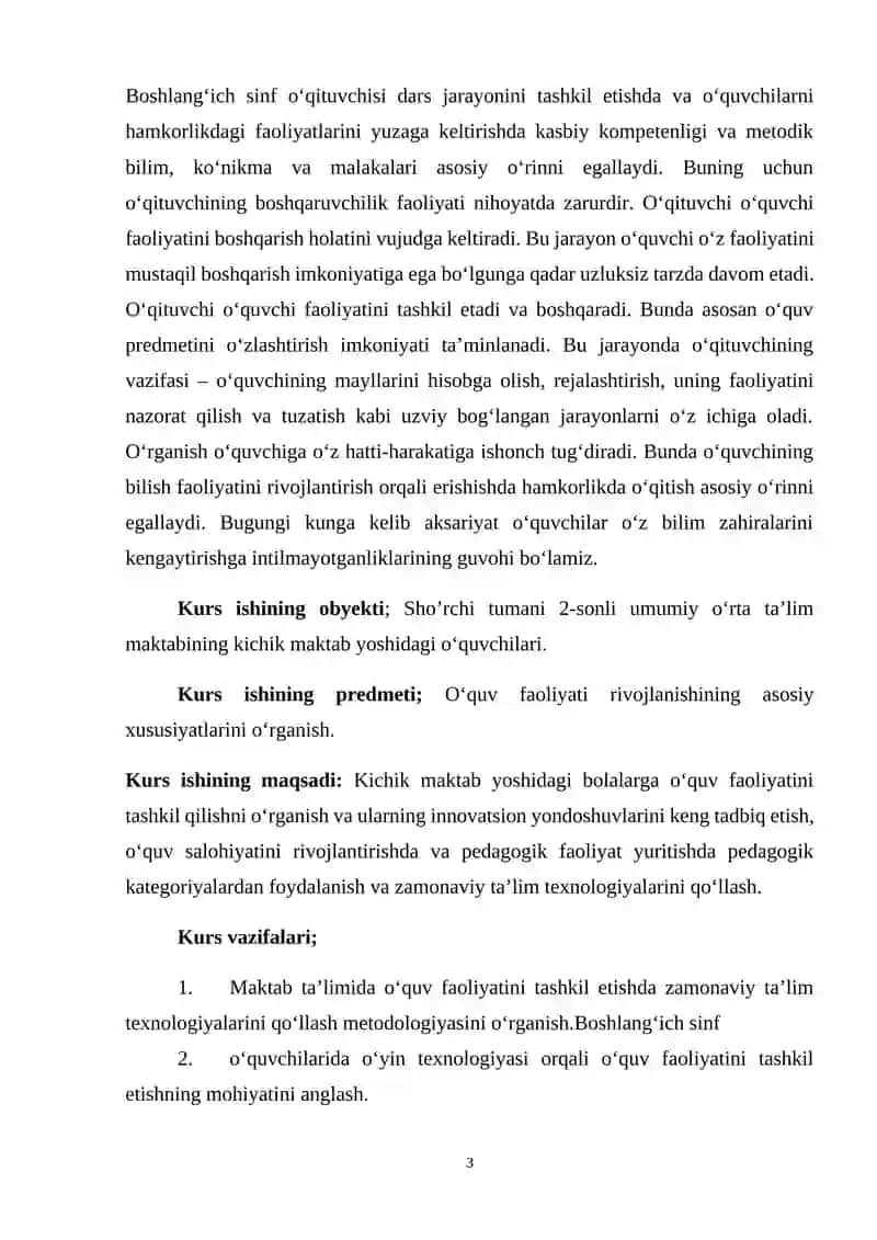 Kichik maktab yoshidagi o‘quvchilar o‘quv faoliyatini rivojlantirishning asosiy xususiyatlari 3