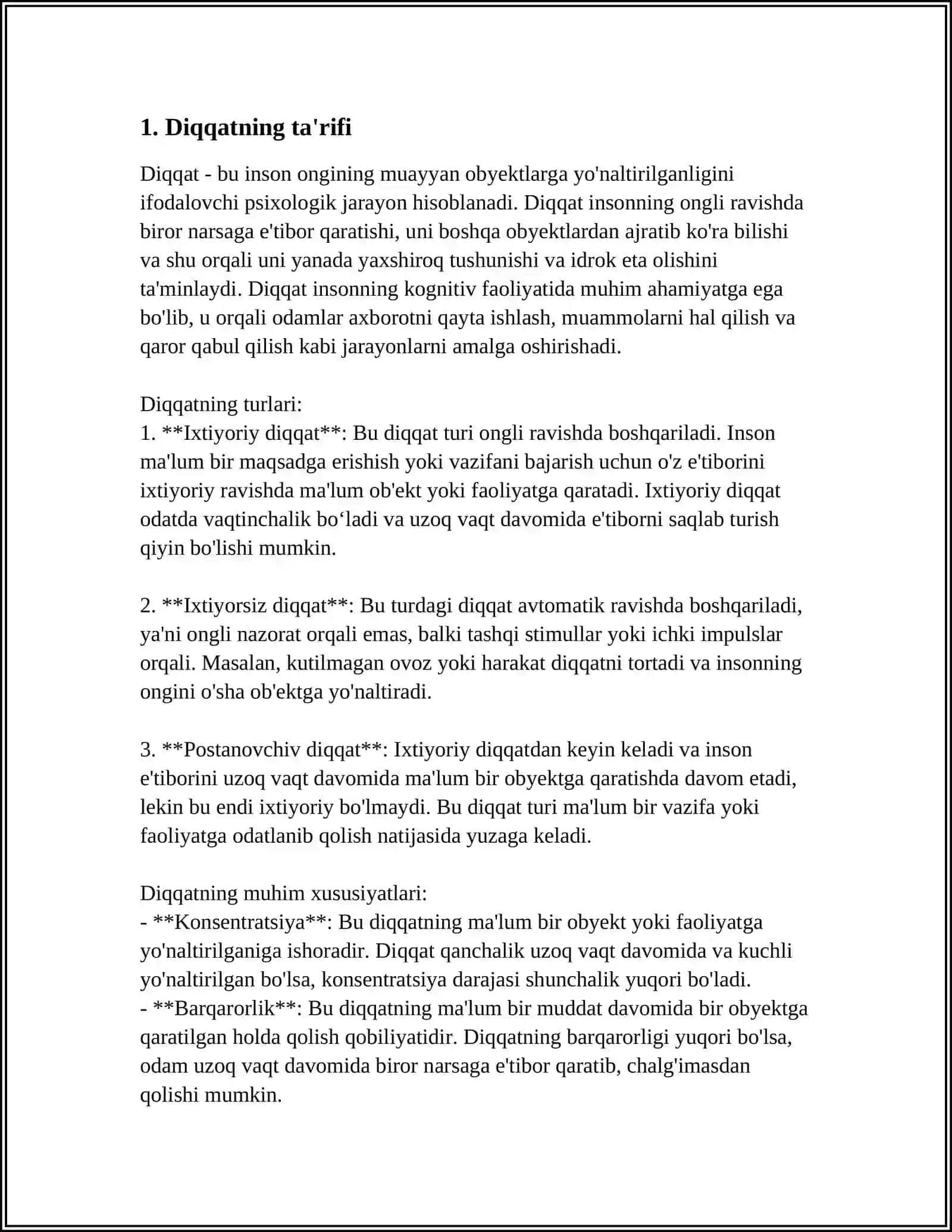DIQQAT HAQIDA TUSHUNCHA VA UNING NERV FIZIOLOGIK ASOSLARI 3