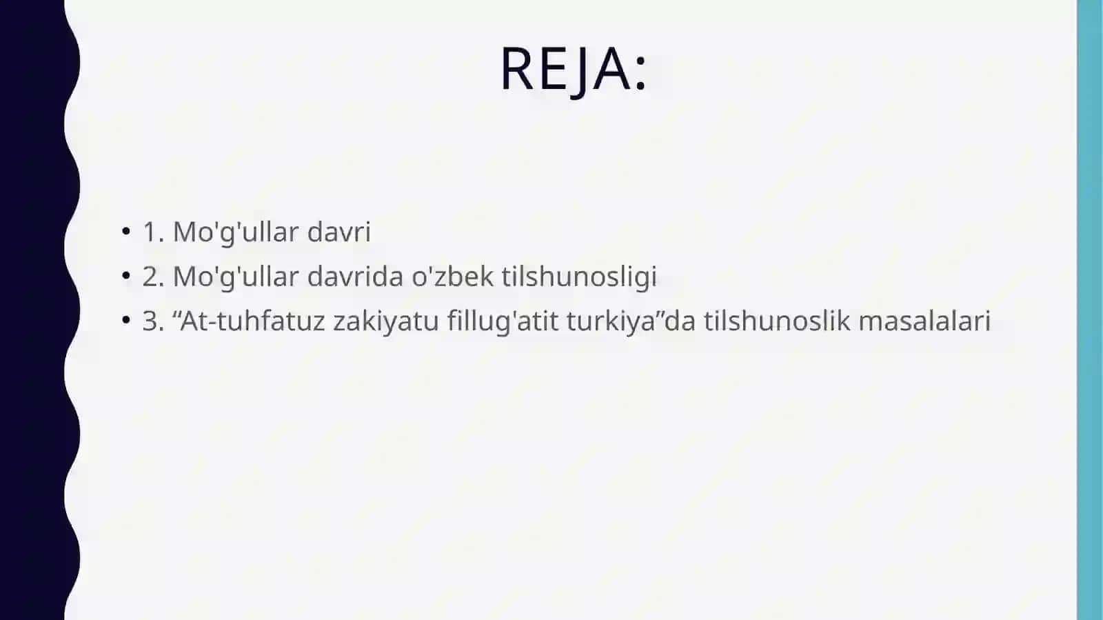 Mo'g'ullar davrida yaratilgan yozma manbalarda tilshunoslik masalalari 3