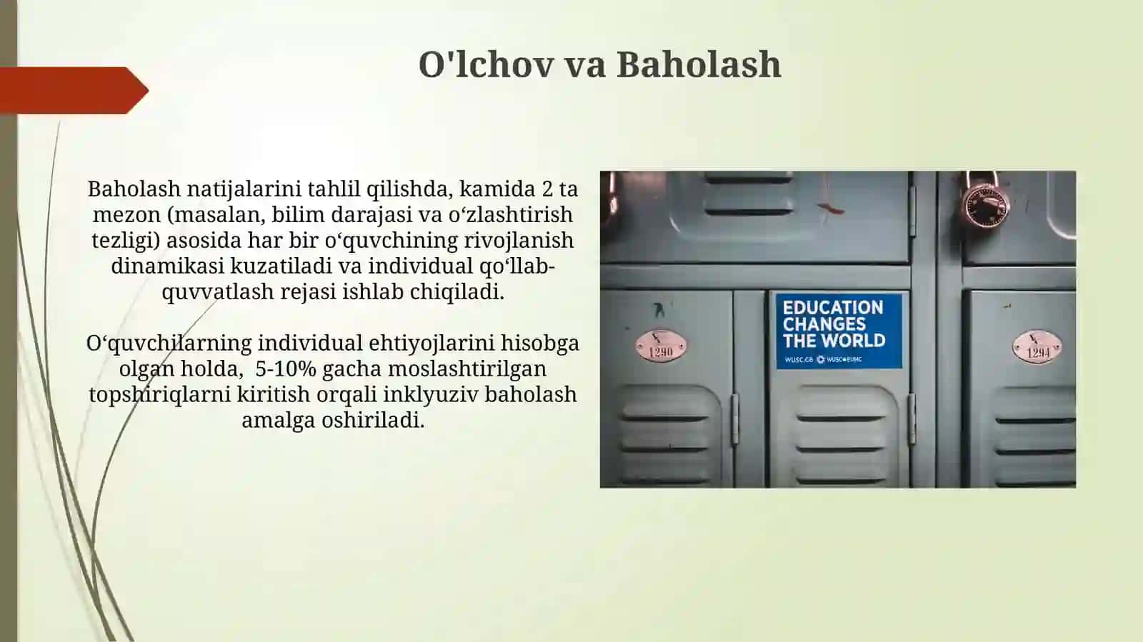 Integratsiyalashgan ta'limni amalayotga tadbiq etish turli guruhlarga 3