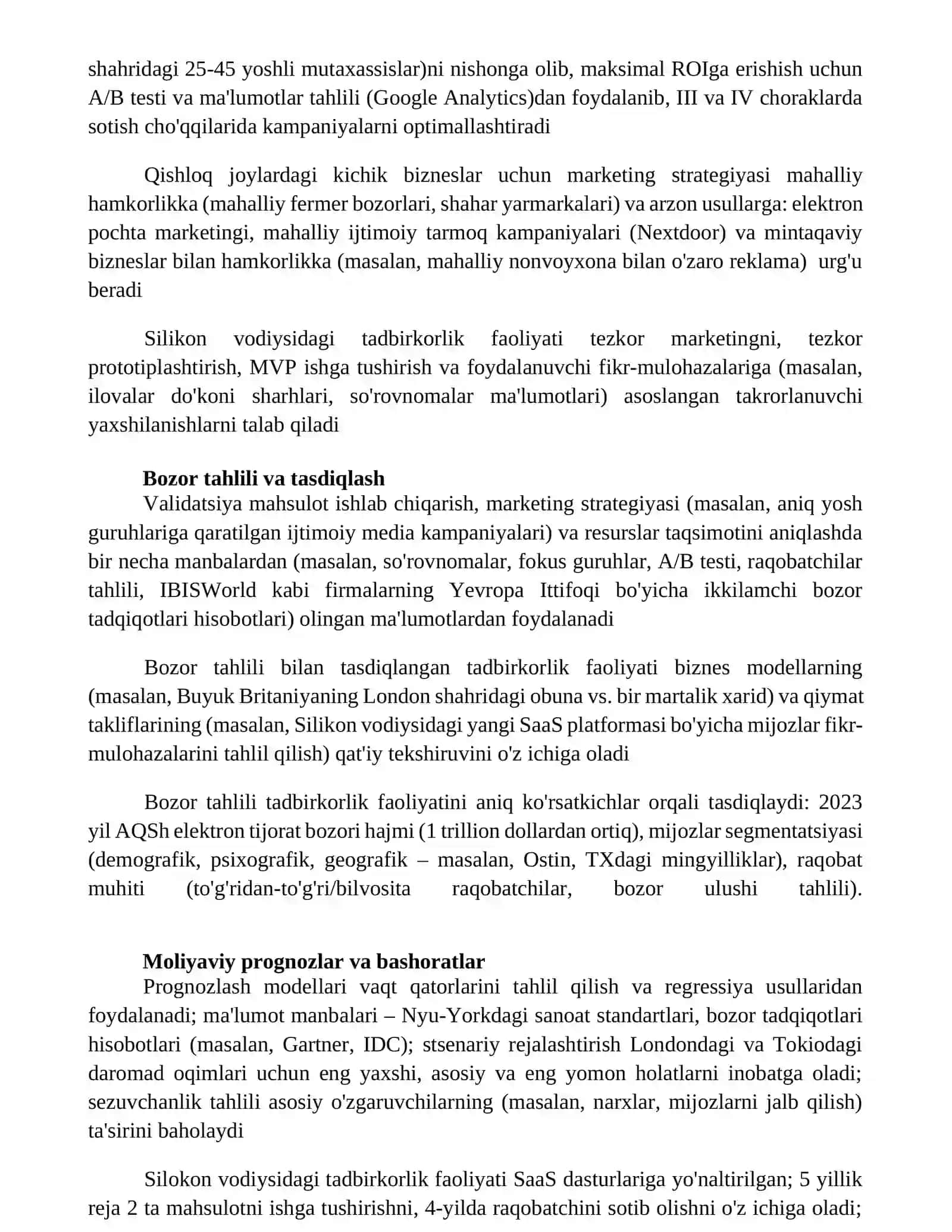 Tadbirkorlik faoliyati 3