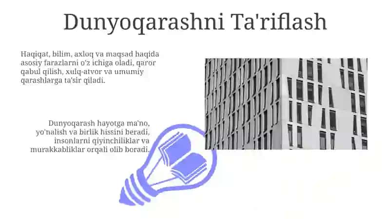 Dunyoqarashning mohiyati, tuzilishi va asosiy funksiyalari 3