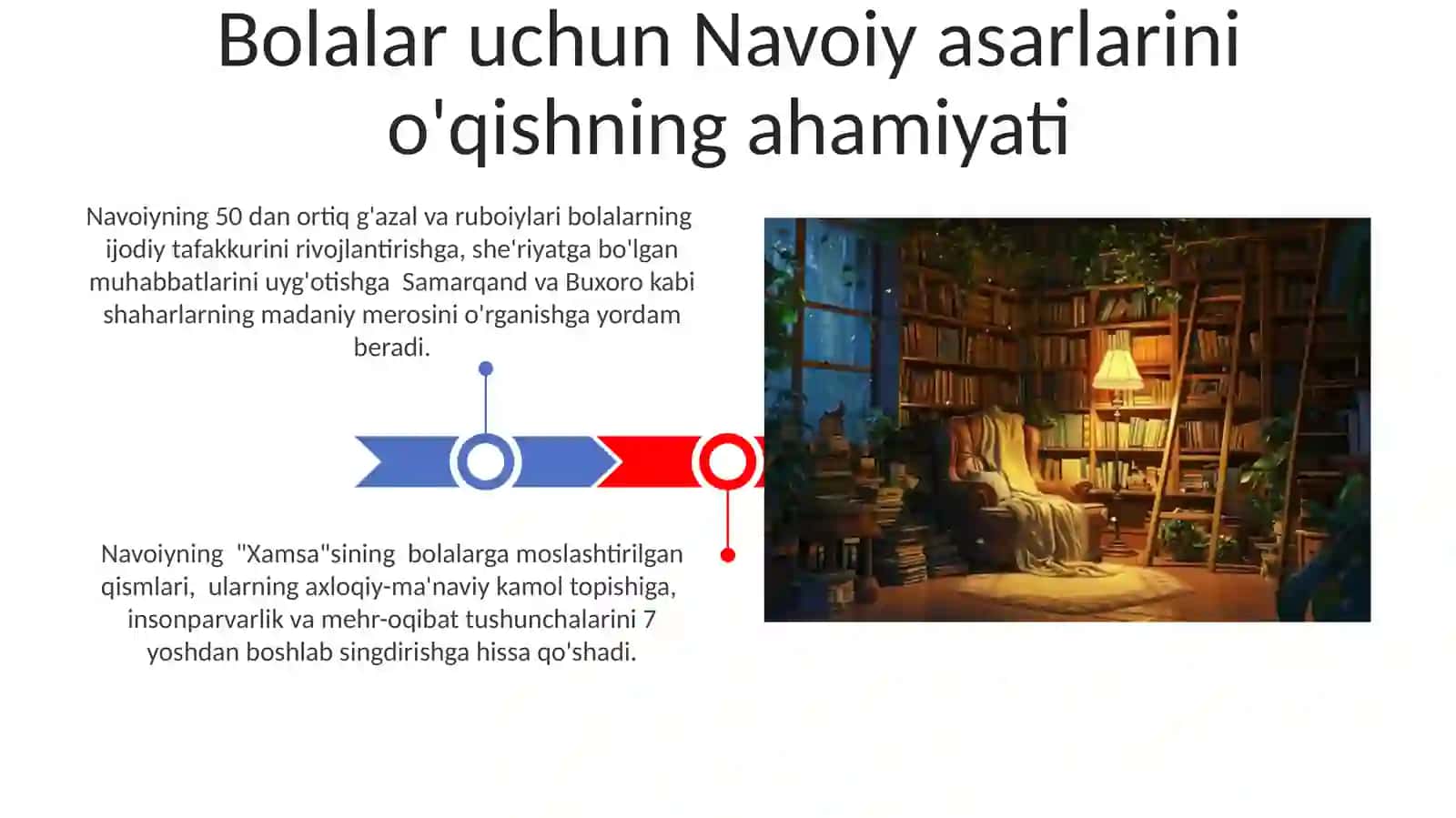 Navoiy asarlarini bolalar adabiyotiga tutgan o'rni 3