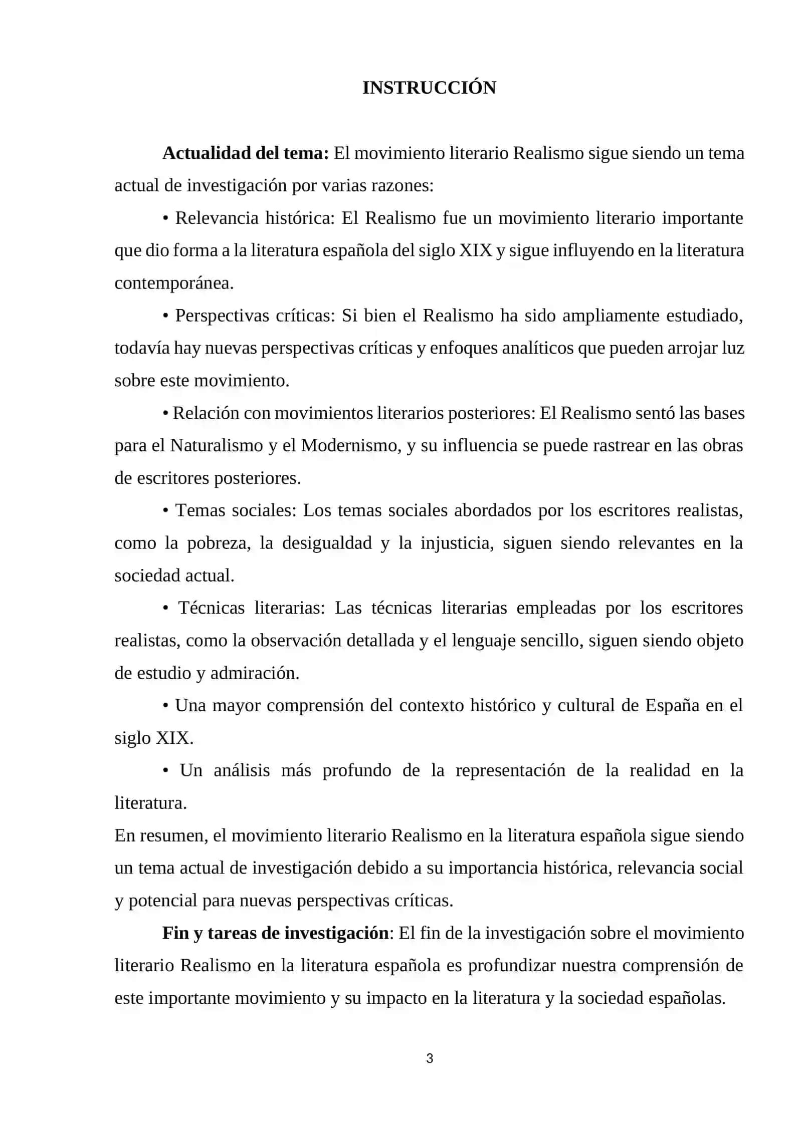 EL MOVIMIENTO LITERARIO DEL REALISMO EN LA LITERATURA ESPAÑOLA 3
