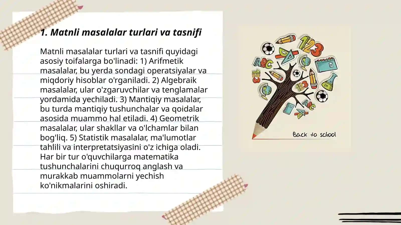 Matematika va uni o‘qitish metodikasi 3