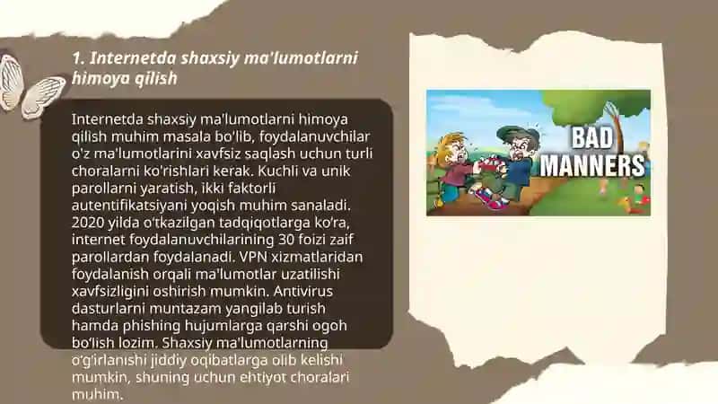 Internetda shaxsiy ma'lumotlarni himoya qilish 3