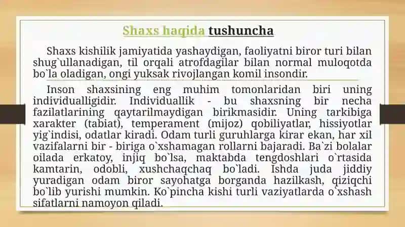 Shaxshaqidatushuncha 3