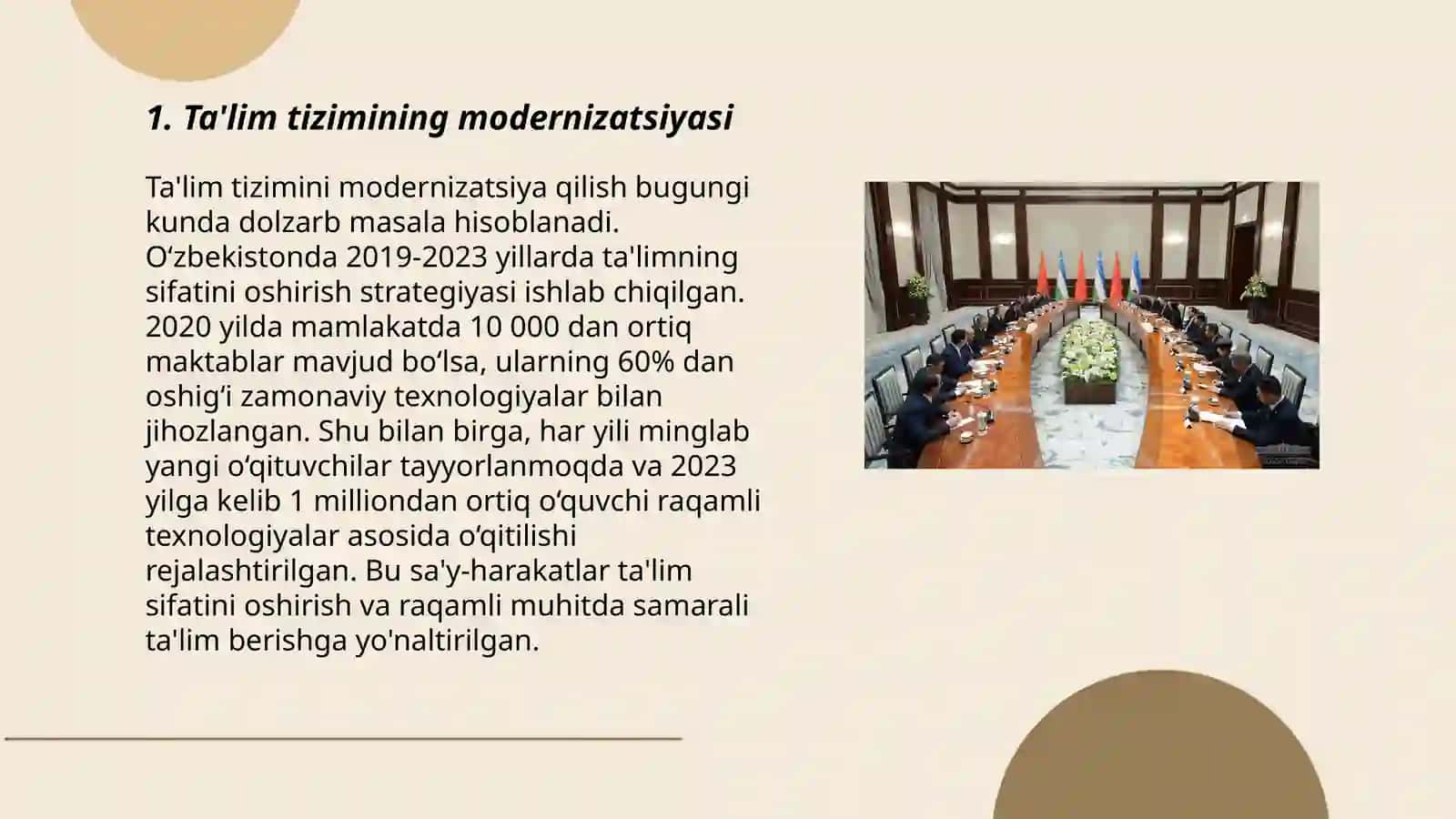 Yangi Oʻzbekistonda ta'lim sohasidagi islohatlar 3