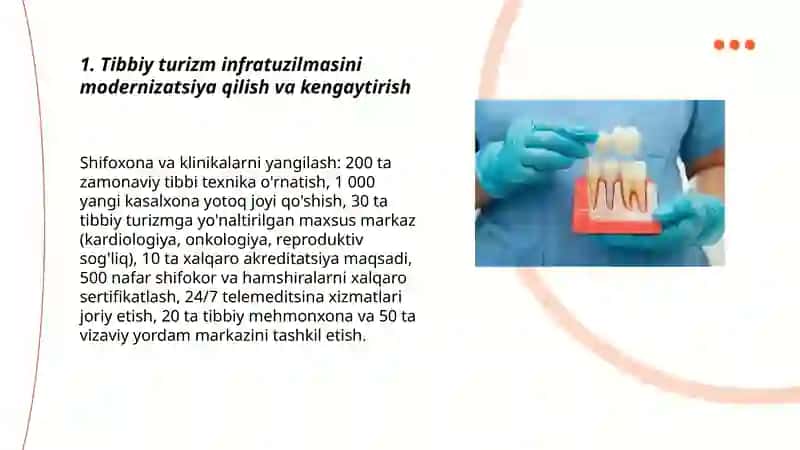 O'zbekistonda tibbiy turizmni rivojlantirish maqsadlari 3