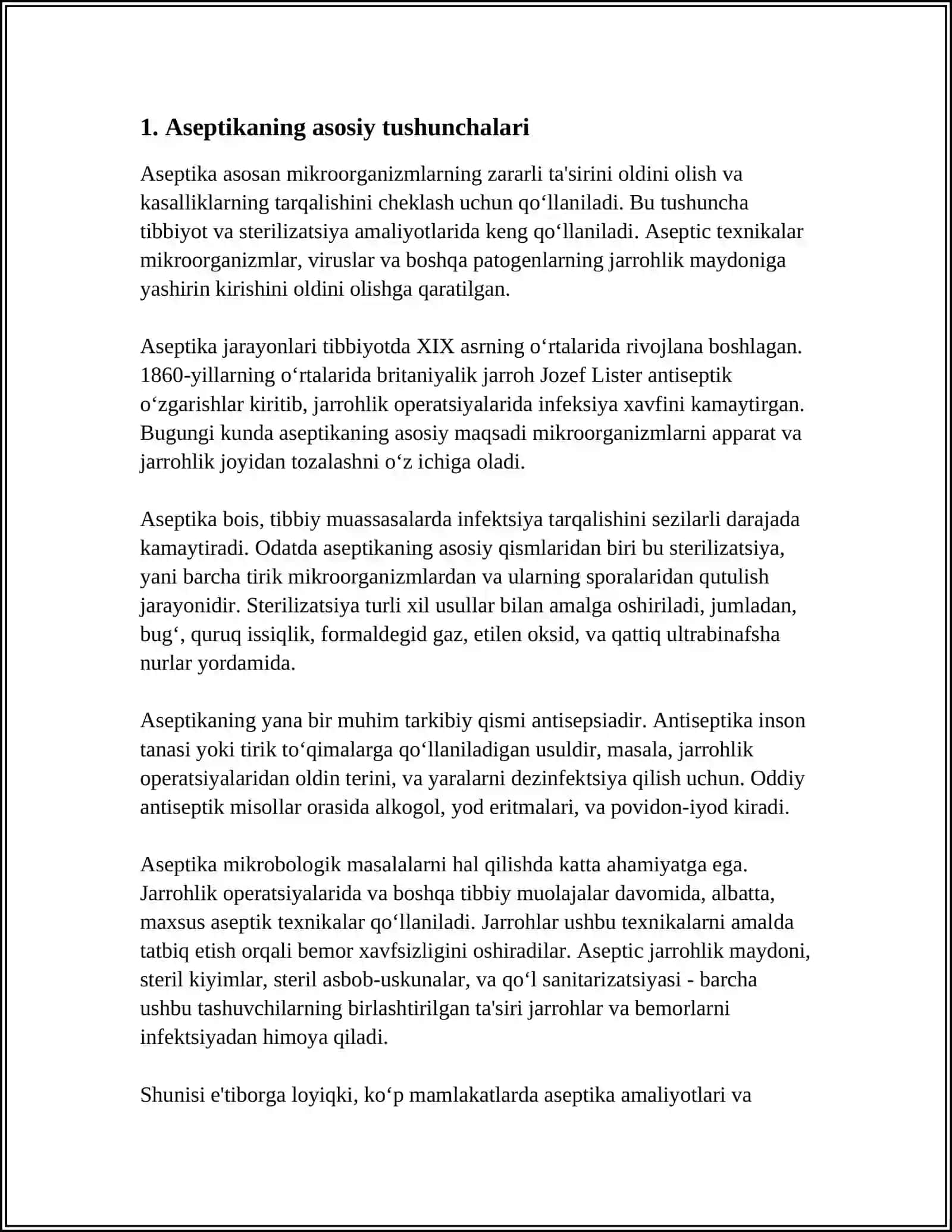 STOMATALOGIYADA ASEPTIKA VA ANTISEPTIKA 3
