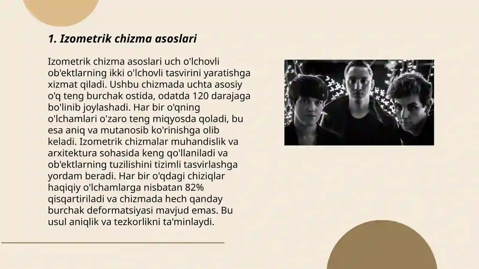 Detalning izometrik proyeksiyasi 3