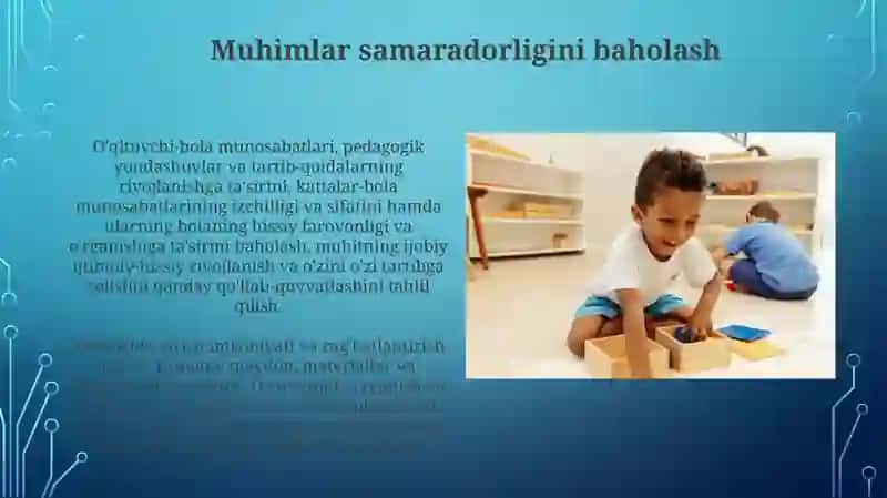 Maktabgacha talim tashkilotlarida rivojlantiruvchi muhit va uning turlari 3