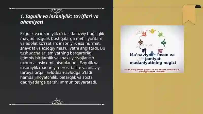 Ezgulikni qadrlagan inson-jamiyat faxri 3