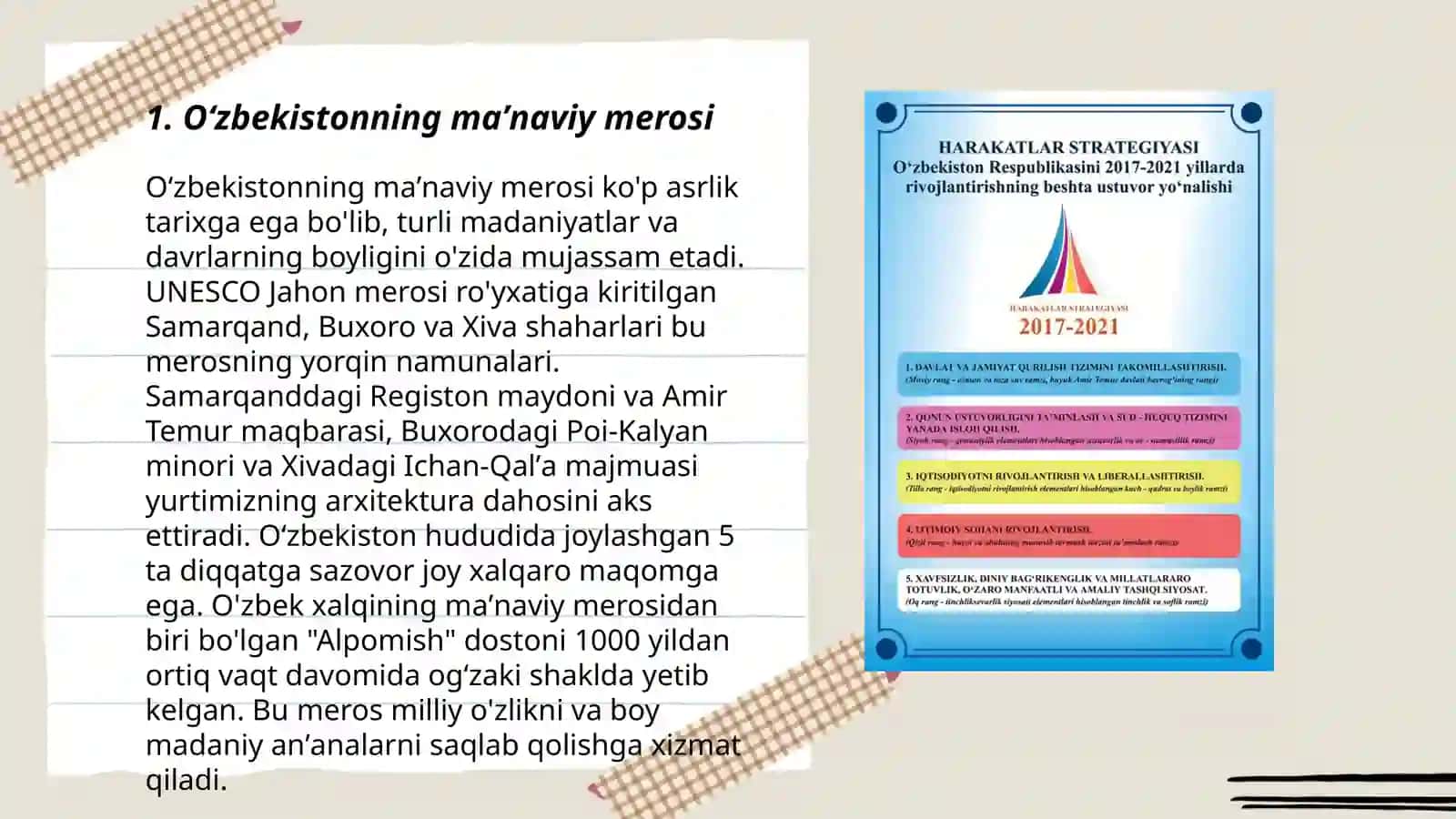 Oʻzbekistonning maʼnaviy merosi 3