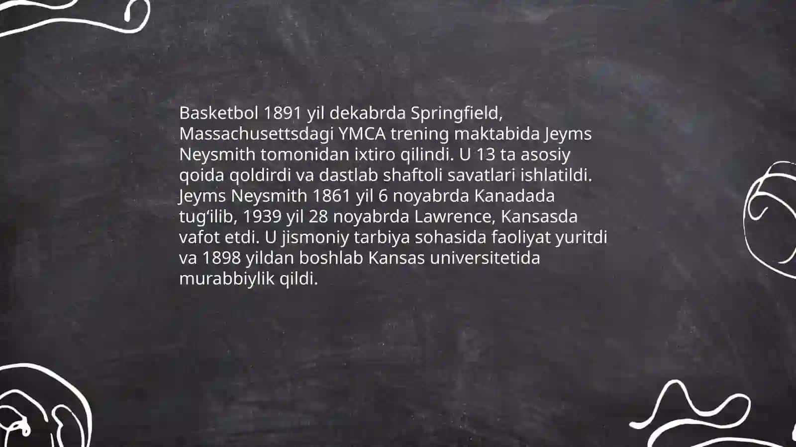Basketbol oʻyinining kelib chiqishi va rivojlanish tarixi 3
