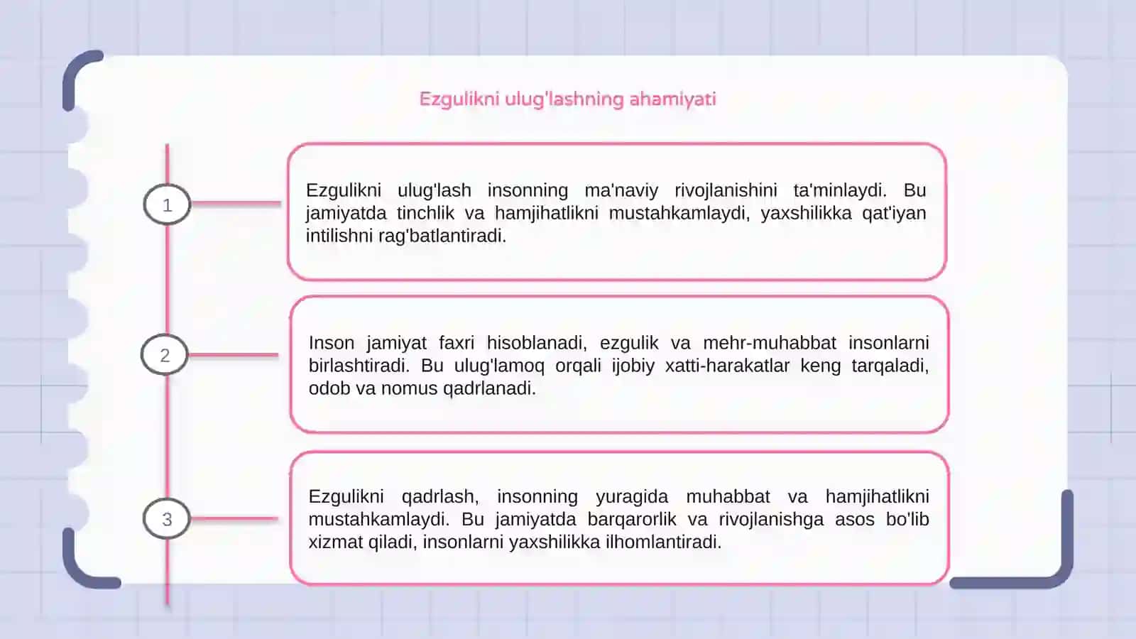 Ezgulikni ulug'lashning ahamiyati 3