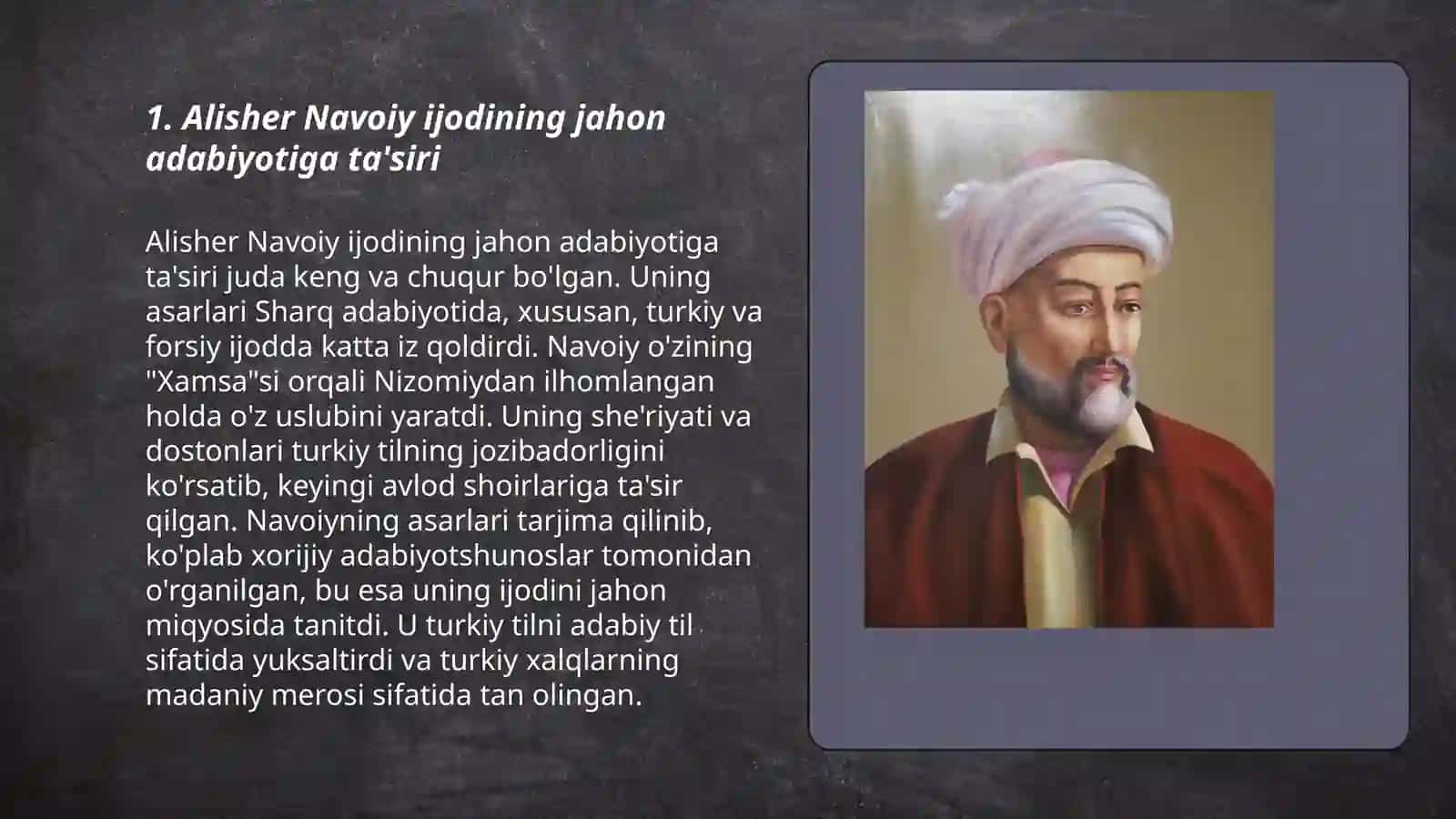 Alisher Navoiyning asarlariga qarashlar 3