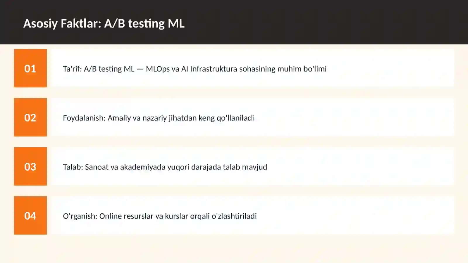 A/B testing ML 3