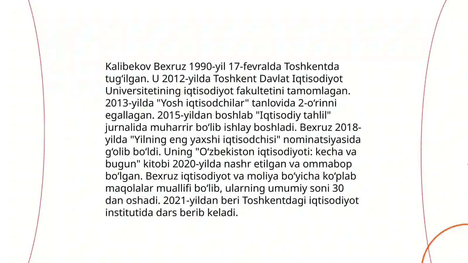 Kalibekov Bexruz 3