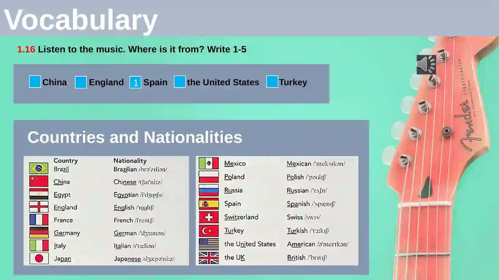 World Music Lesson Plan 3