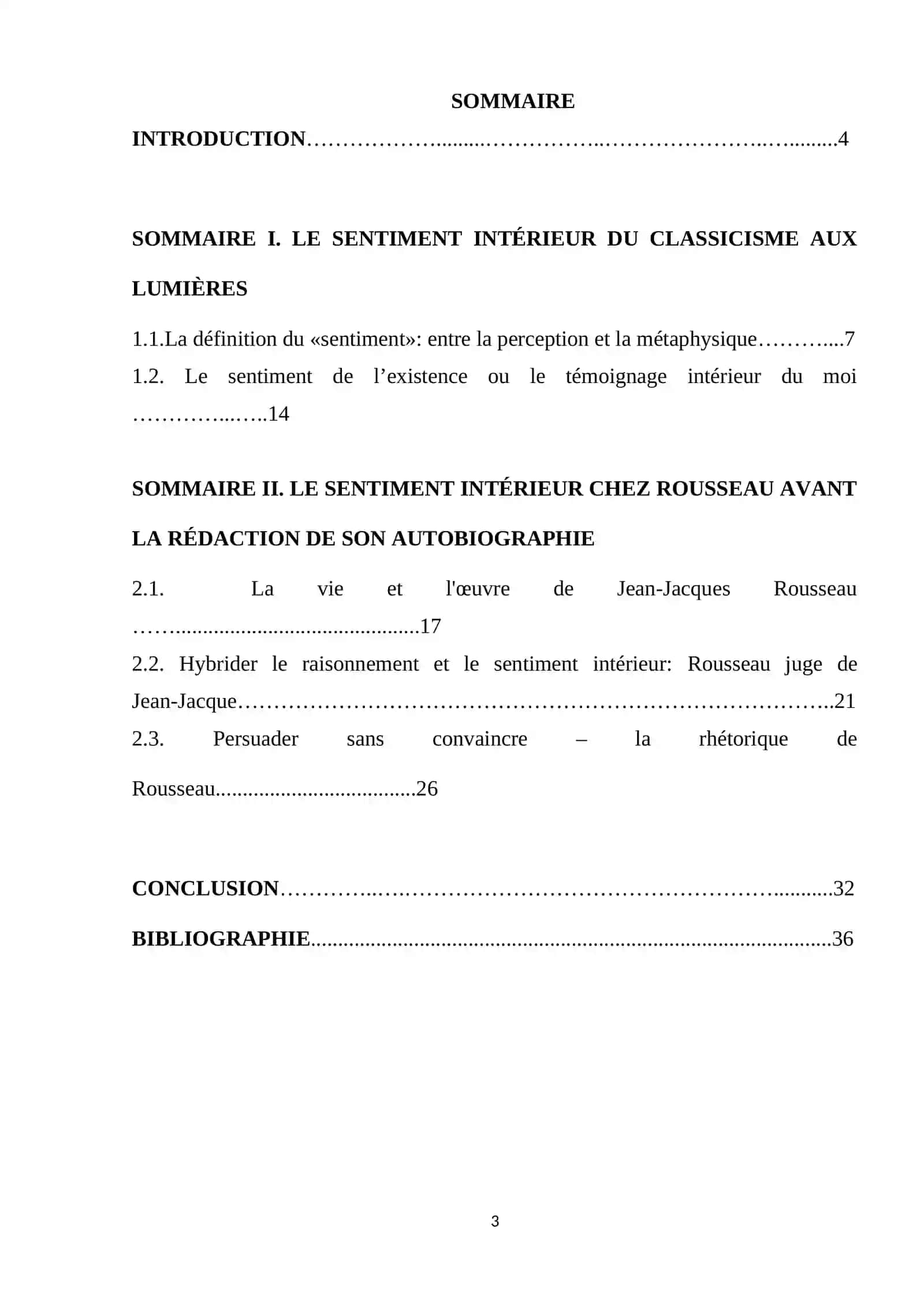 SOMMAIRE 3