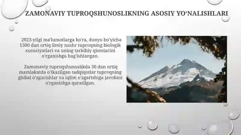 Tuproq toʻgʻrisidagi tushuncha va ilmiy qarashlar 3