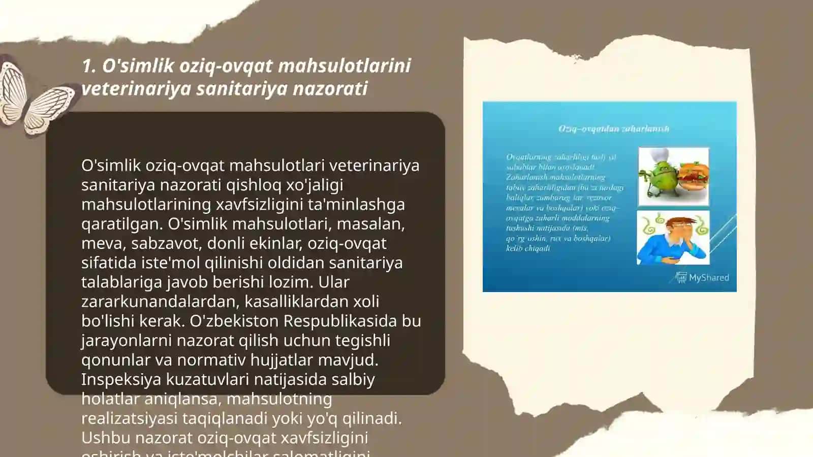 O'simlik oziq ovqat mahsulotlarni veterinariya sanitariya ekspertizasi 3
