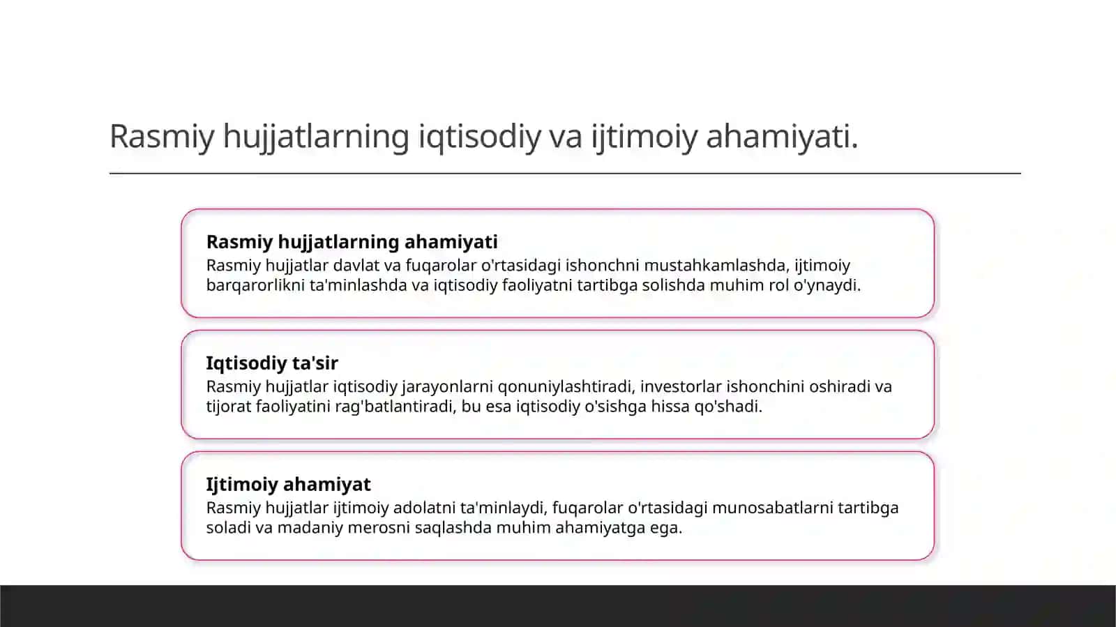 Farmoyish hujjatlari va ularni rasmiylashtirish 3