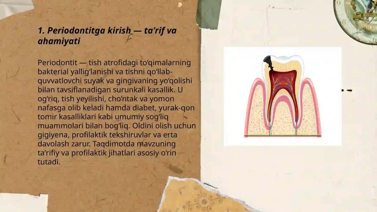 Periodontit mavzusi boyicha taqdimot 3