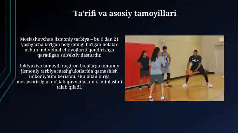 Adaptiv jismoniy tarbiya 3