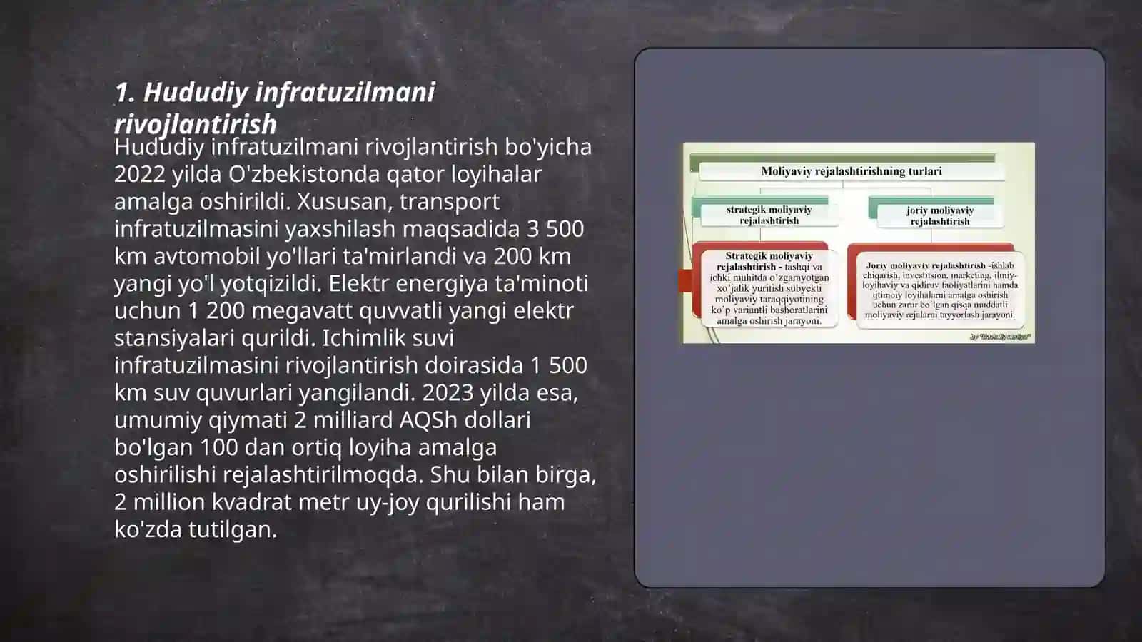 HUDUDLAR IQTISODIY SALOHIYATINI OSHIRISHGA YO'NALTIRILGAN INVESTITSIYALAR 3