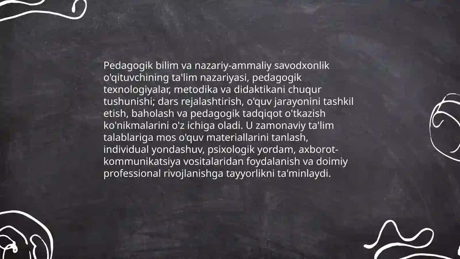 Oʻqtuvchi pedagogik qobilyatining asosiy sifatlari va yetakchi xususiyatlari 3