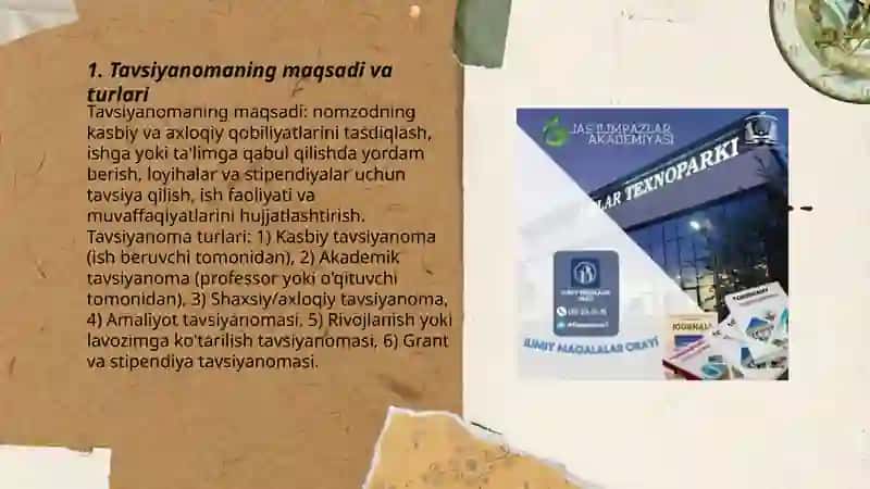 Tavsiyanoma tarjimayi hol va tilxat 3