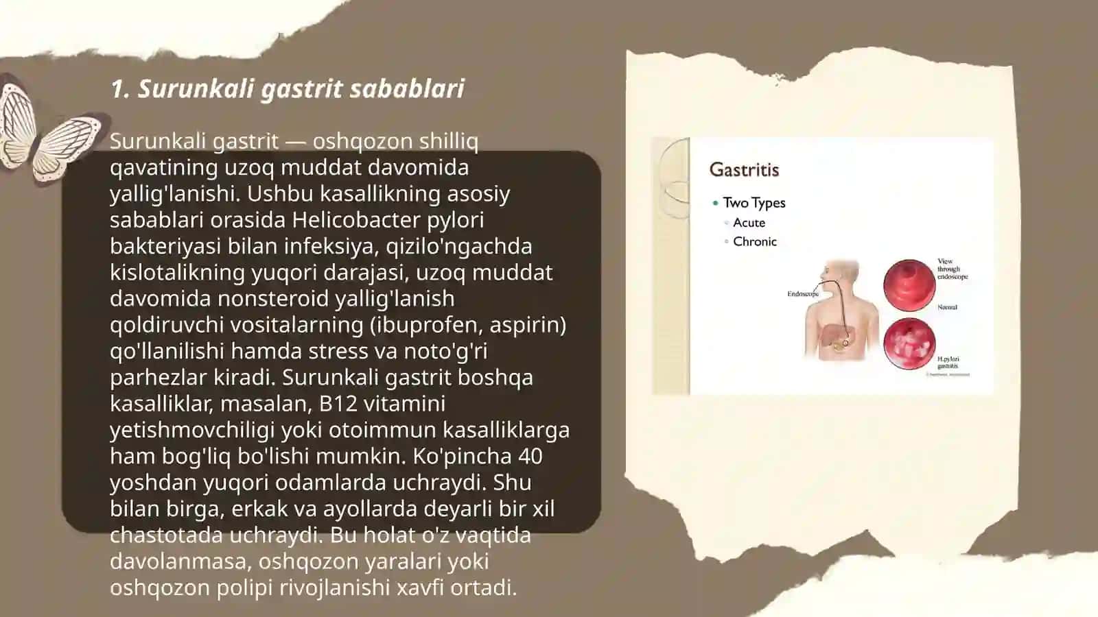 Surunkali gastrit va gastroduodenitlar 3