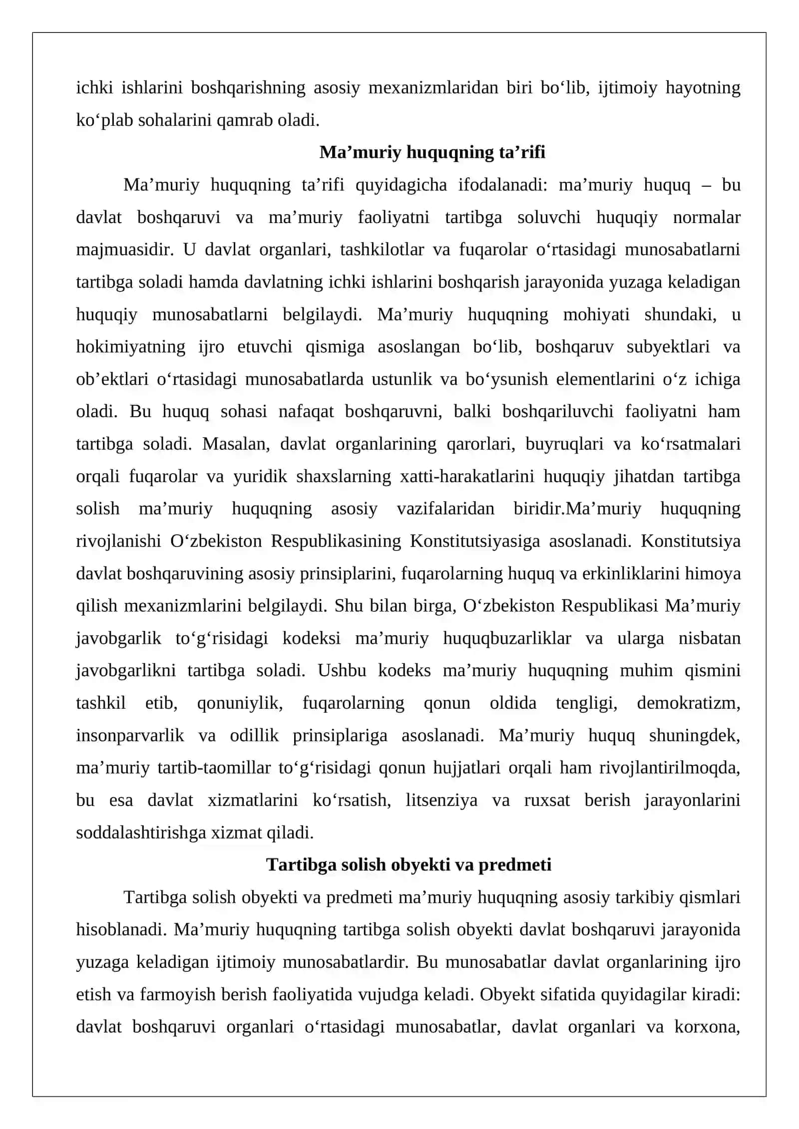 Ma’muriy huquq huquq tarmog‘i sifatida 3