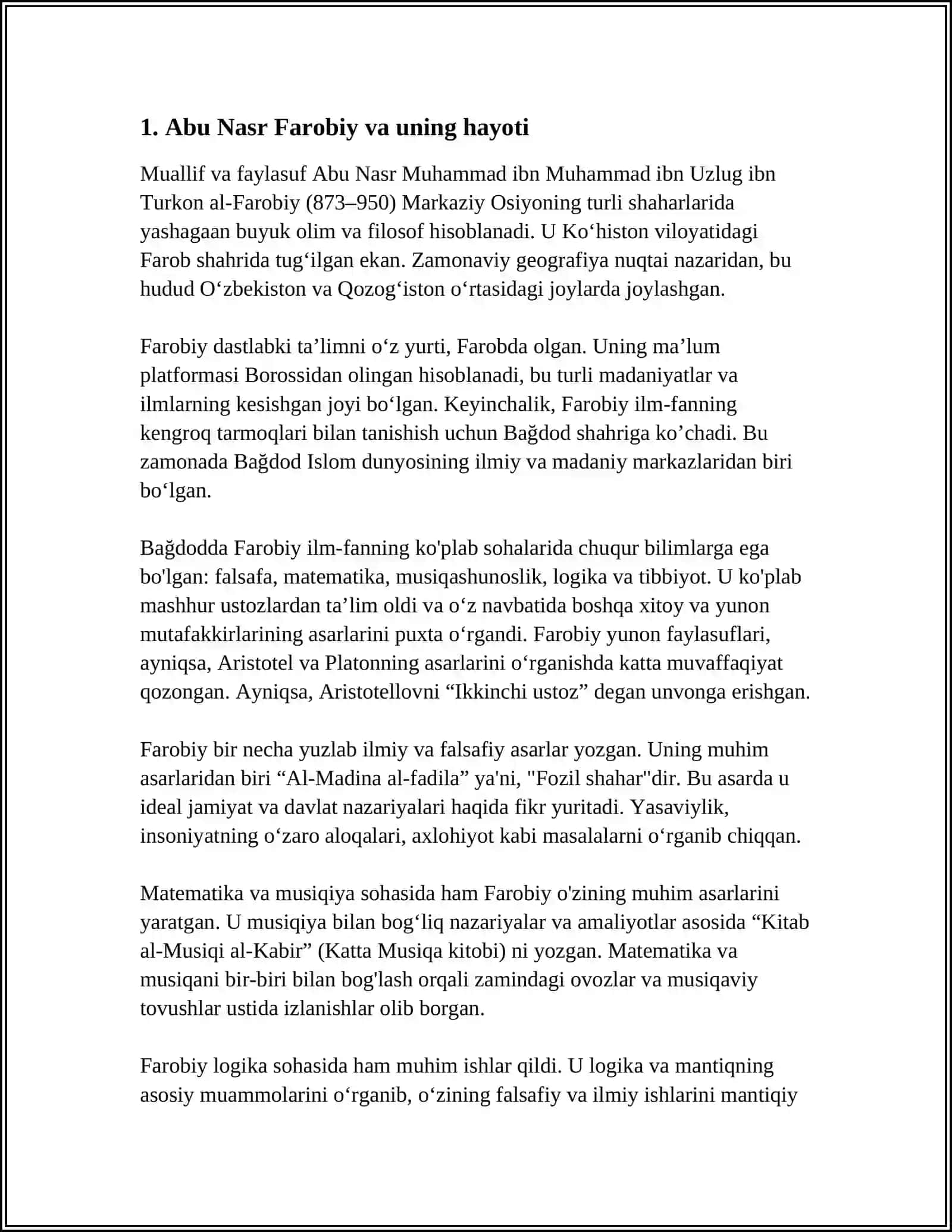 ABU NASR FAROBIYNING PEDAGOGIK QARASHLARI 3