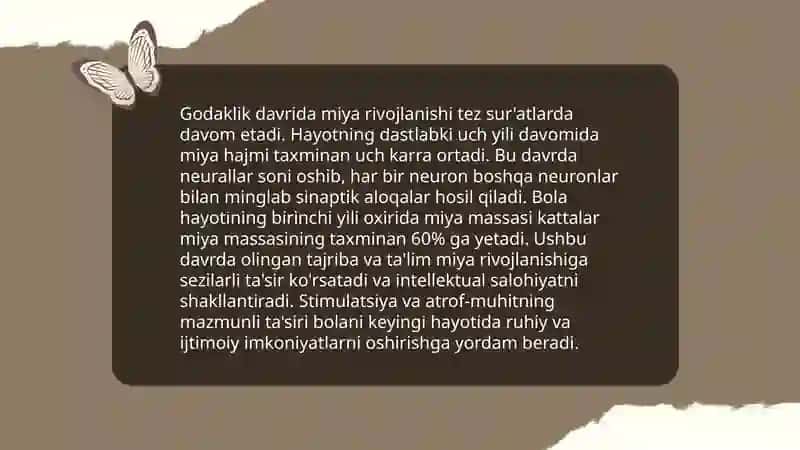 Godaklik davrining psixalogik xususiyatlari 3