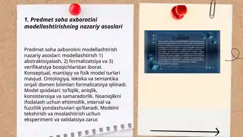 Predmet spha axborotini modellashtirish 3