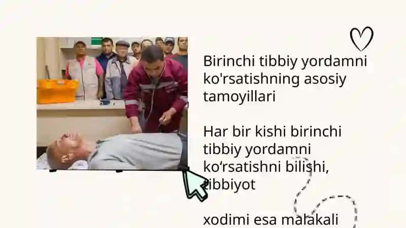 SHIKASTLANGAN O‘CHOQLARDA TIBBIY YORDAMNI TASHKIL ETISH. 3