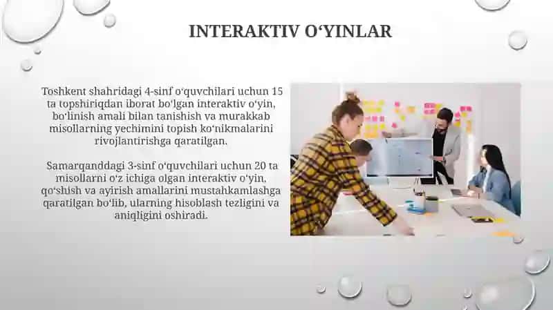 Interaktiv O‘yinlar 3