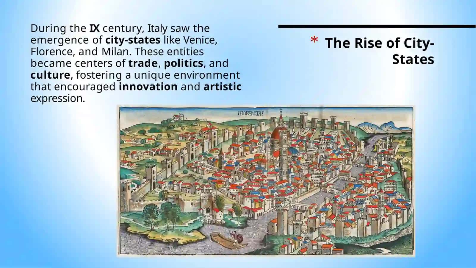 IX-XV century Italy 3