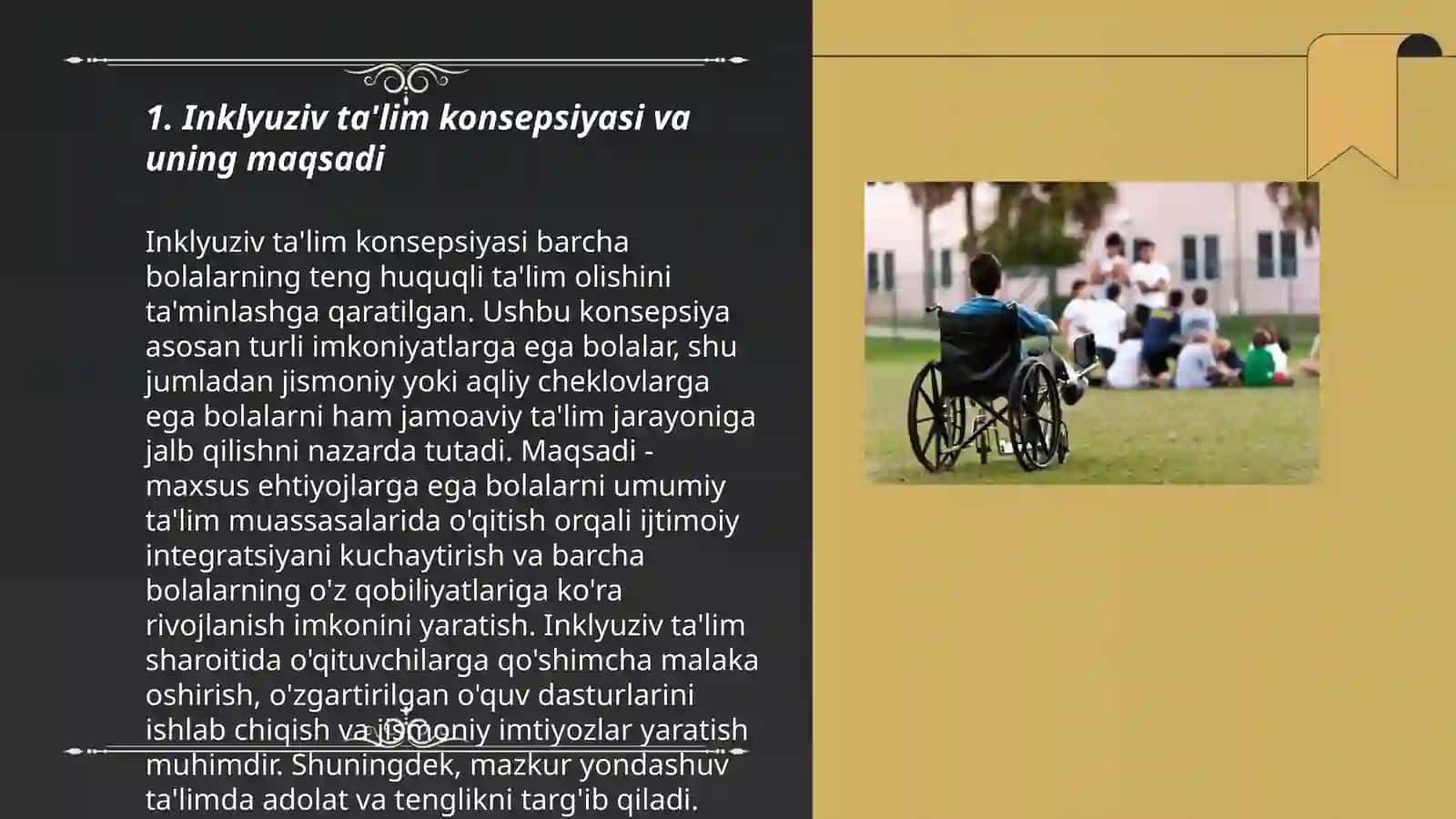Inklyuziv taʼlim modellari: tahlil va xuxusiyatlari 3