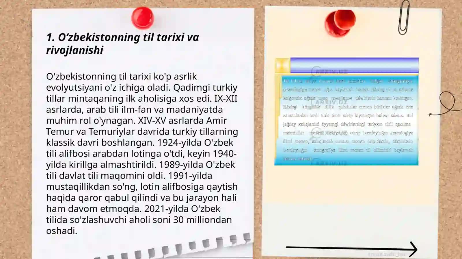 O‘zbekiston til ilmi tarixining asosiy bosqichlari 3