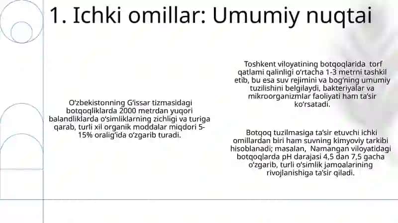 Bòg'imlarning tuzilishiga tashqi va ichki faktorlarni ta'siri 3
