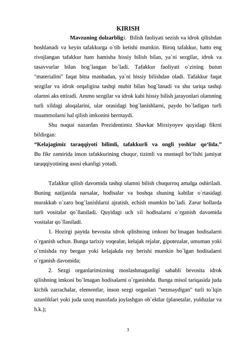 Tafakkur muammosining jahon psixologiya fanida o‘rganilishi 3