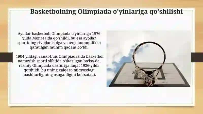 Basketbol kelip chiqish tarixi 3